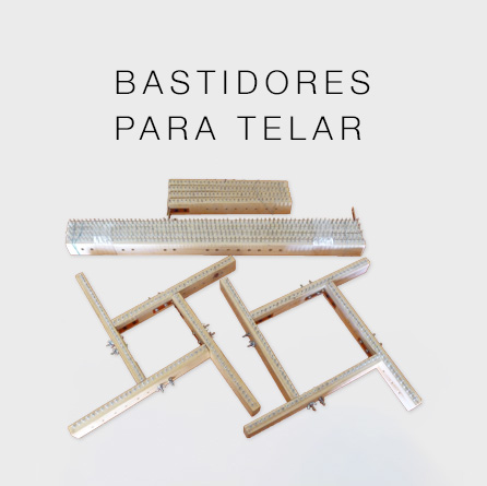 bastidores de madera para bordar telar en santiago