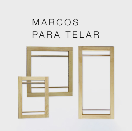 marcos de madera para bordar telar en santiago